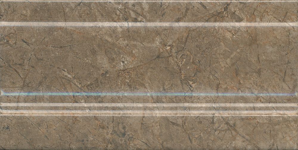 Плинтус FMD043 Каприччо коричневый глянцевый 20x10x1,3, Kerama Marazzi (Керама Марацци)