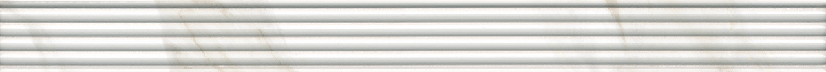 Бордюр LSA014R Прадо белый структура глянцевый обрезной 40x3,4x0,9, Kerama Marazzi (Керама Марацци)