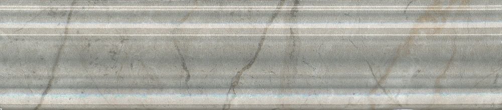 Бордюр BLE025 Багет Кантата серый светлый глянцевый 25x5,5x1,8, Kerama Marazzi (Керама Марацци)