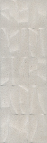 Плитка 12151R Безана серый светлый структура матовый обрезной 25x75x1,1, Kerama Marazzi (Керама Марацци)