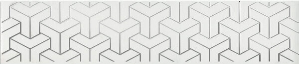 Бордюр AD\A569\6397 Ломбардиа белый матовый 25x5,4x0,8, Kerama Marazzi (Керама Марацци)