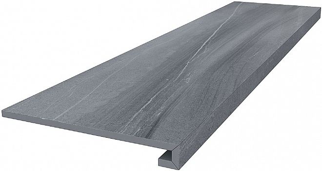 Ступень DL500520R\GCF клееная Роверелла серый 33x119,5x0,9, Kerama Marazzi (Керама Марацци)
