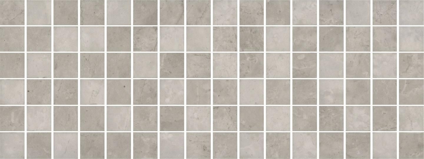 Декор MM15150 Монсанту мозаичный серый светлый глянцевый 15x40x0,69, Kerama Marazzi (Керама Марацци)
