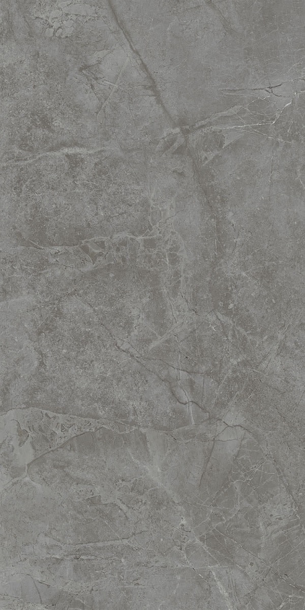 Плитка 48021R Риальто серый тёмный глянцевый обрезной 40x80x1, Kerama Marazzi (Керама Марацци)