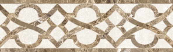 Бордюр 010212001897 Глория беж 02 матовая 25х7,5, Gracia Ceramica