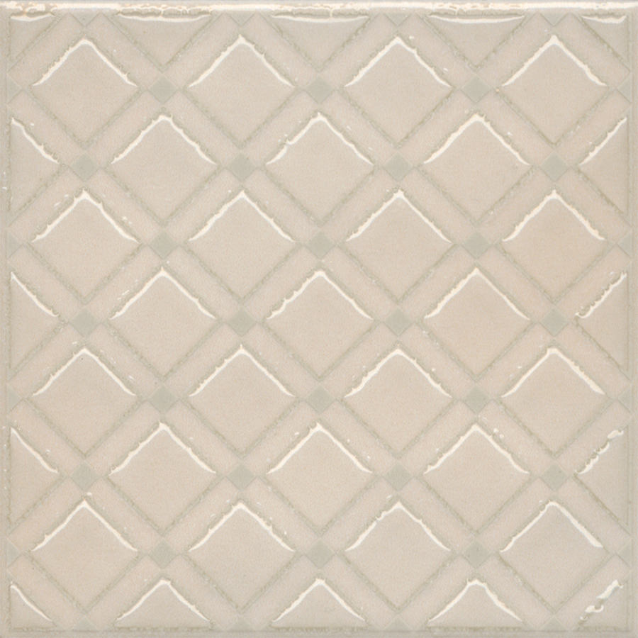 Декор KMD3STA013GN Бахия 1 бежевый светлый глянцевый 9,8x9,8x0,7, Kerama Marazzi (Керама Марацци)