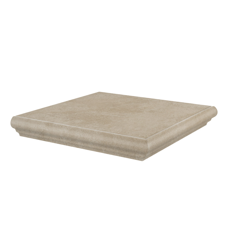 Ступень KM4040G0001NGTA угловая Хадду бежевый матовый 34x34x0,8, Kerama Marazzi (Керама Марацци)
