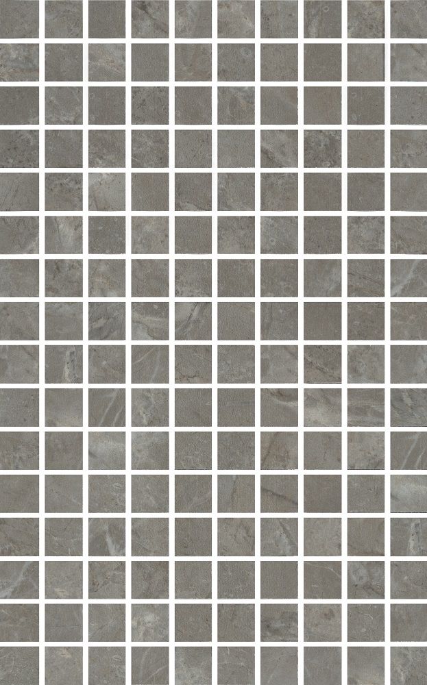  Декор MM6434 Кантата мозаичный серый глянцевый 25x40x0,8, Kerama Marazzi (Керама Марацци)