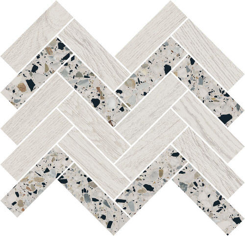 Декор T042\SG5268 Монтиони мозаичный белый 34x35,5x0,9, Kerama Marazzi (Керама Марацци)