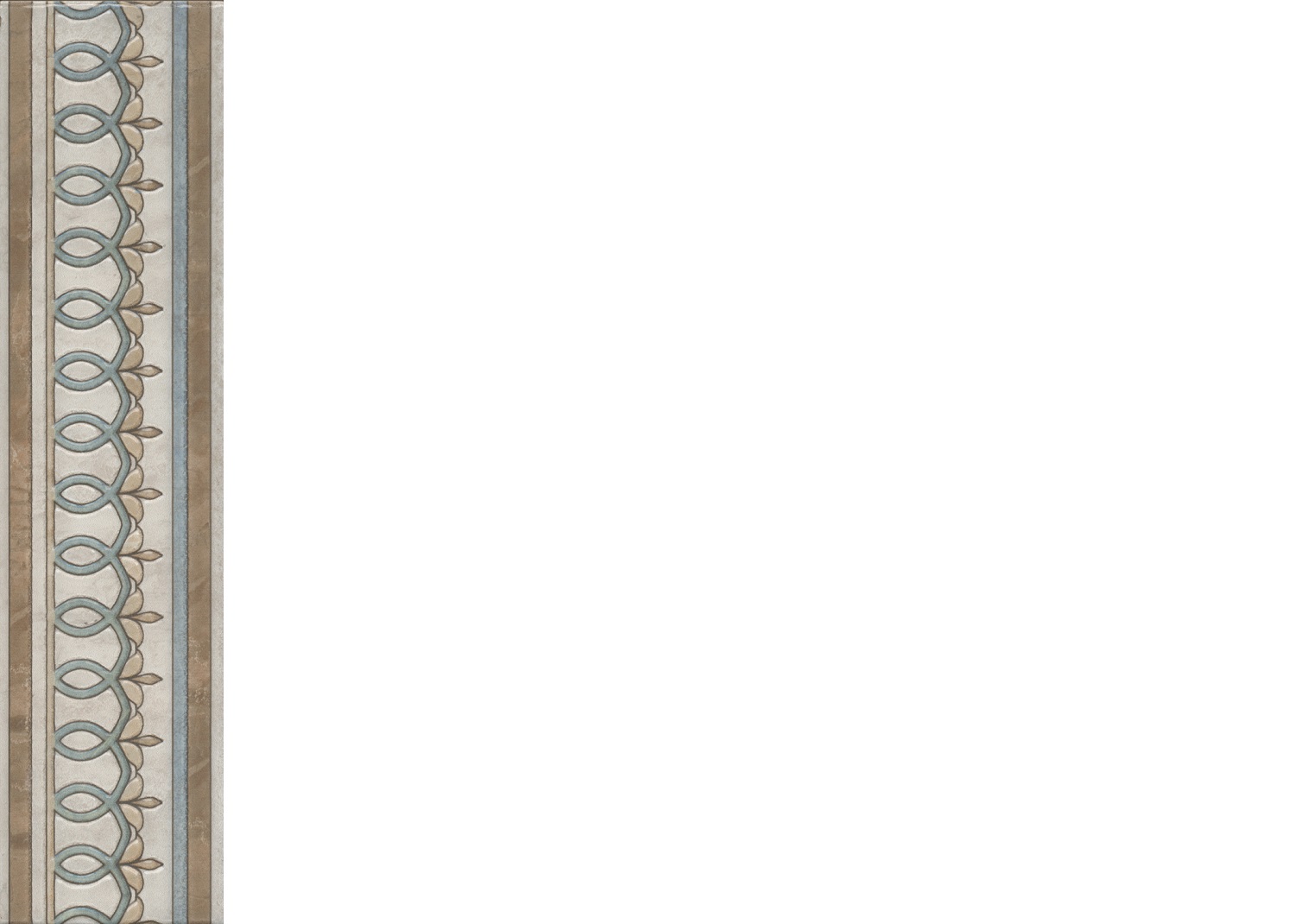 Бордюр HGD\A528\13000TRL Эвора глянцевый обрезной 30x7,2x0,9, Kerama Marazzi (Керама Марацци)
