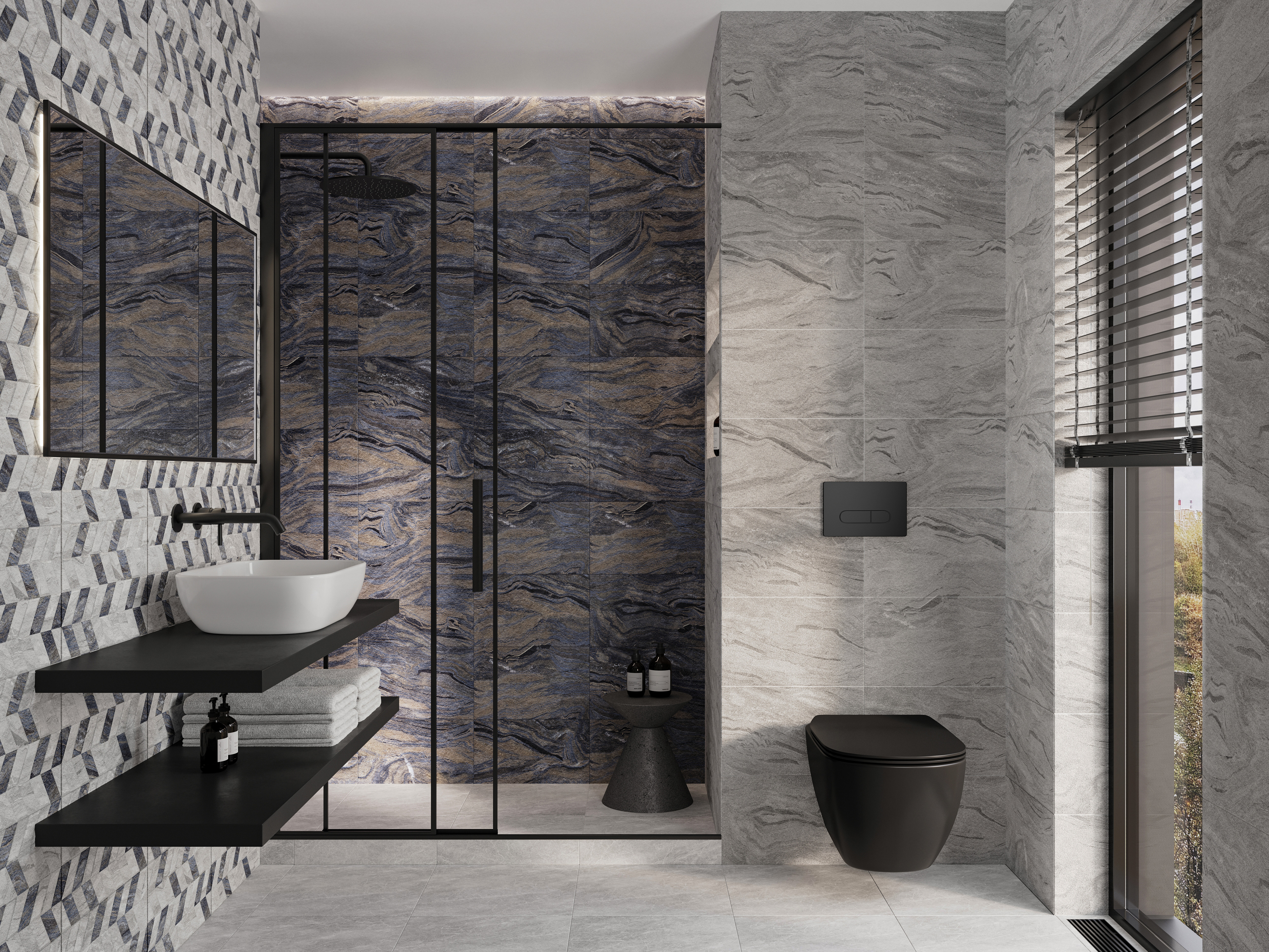  Коллекция плитки и керамогранита Стрим 25х40, Gracia Ceramica (Грация Керамика)