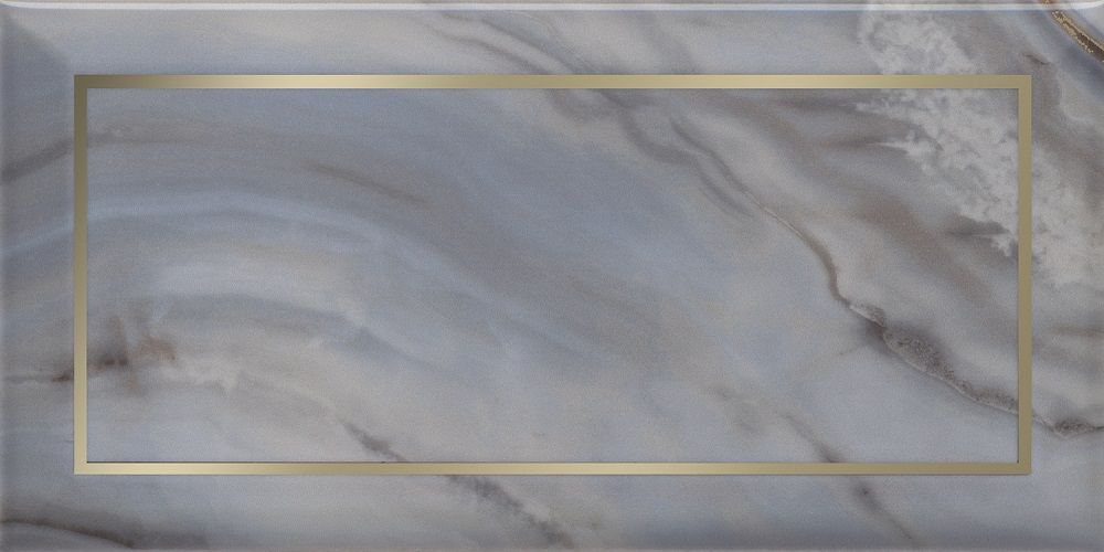 Декор OS\B275\19076 Сеттиньяно синий глянцевый 9,9x20x0,92, Kerama Marazzi (Керама Марацци)
