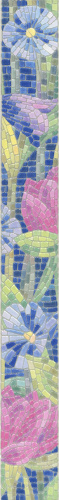 Бордюр HGD\A96\11000RL Сад Моне лаппатированный обрезной 60x7,2x0,9, Kerama Marazzi (Керама Марацци)