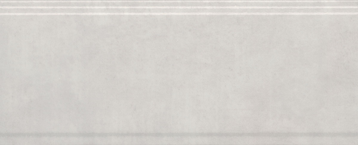 Бордюр BDA004R Сад Моне белый глянцевый обрезной 30x12x1,3, Kerama Marazzi (Керама Марацци)