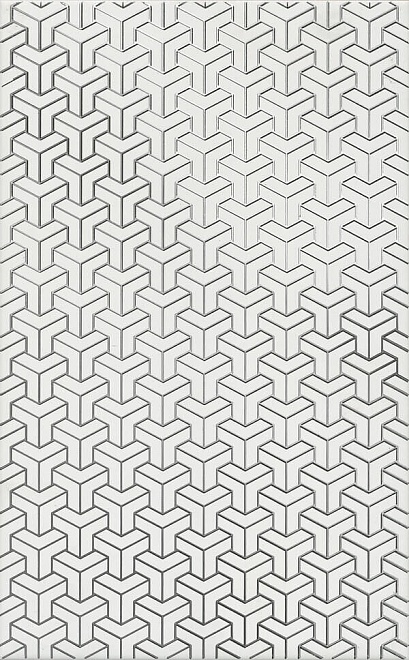 Декор HGD\A371\6397 Ломбардиа белый матовый 25x40x0,8, Kerama Marazzi (Керама Марацци)