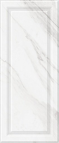 Плитка 010100001218 Noir (Нуар) white wall 01 глянцевая 25х60, Gracia Ceramica