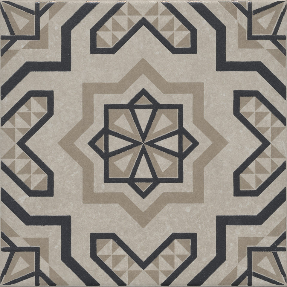  Декор KMD3STA047GN Касабланка серый светлый матовый 20x20x0,8, Kerama Marazzi (Керама Марацци)