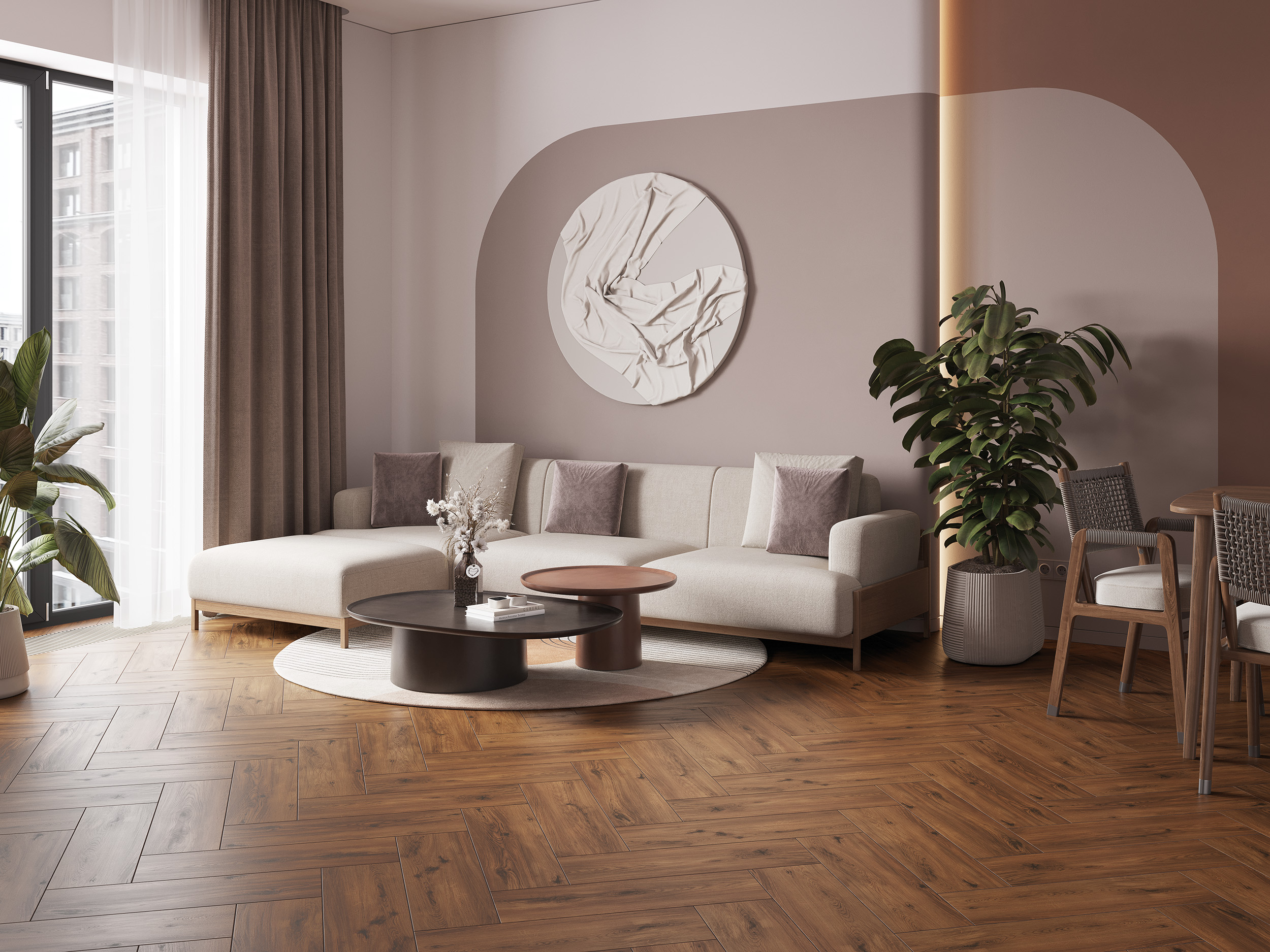 Коллекция керамогранита Oakwood (Оаквуд) 18,5х59,8, Cersanit