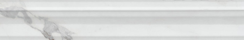 Бордюр BLC038R Багет Коррер белый глянцевый обрезной 30x5x1,9, Kerama Marazzi (Керама Марацци)