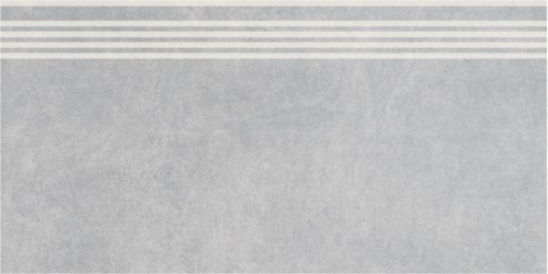 Ступень SG614820R\GR Королевская дорога серый светлый обрезной 30x60x0,9, Kerama Marazzi (Керама Марацци)