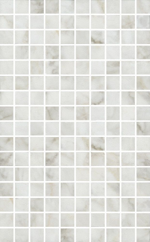 Декор MM6432 Кантата мозаичный белый глянцевый 25x40x0,8, Kerama Marazzi (Керама Марацци)
