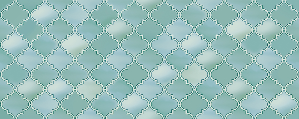 Плитка 00-00108755 Калипсо (Calypso) Aquamarine 20,1х50,5, Azori (Азори)