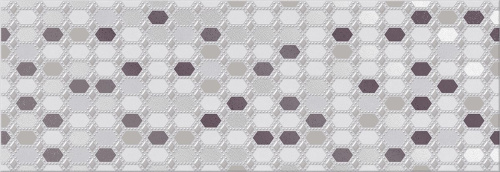 Декор 586942001 Malwiya (Мáльвия) Grey Geometria 24,2х70, Eletto Ceramica (Элетто Керамика)