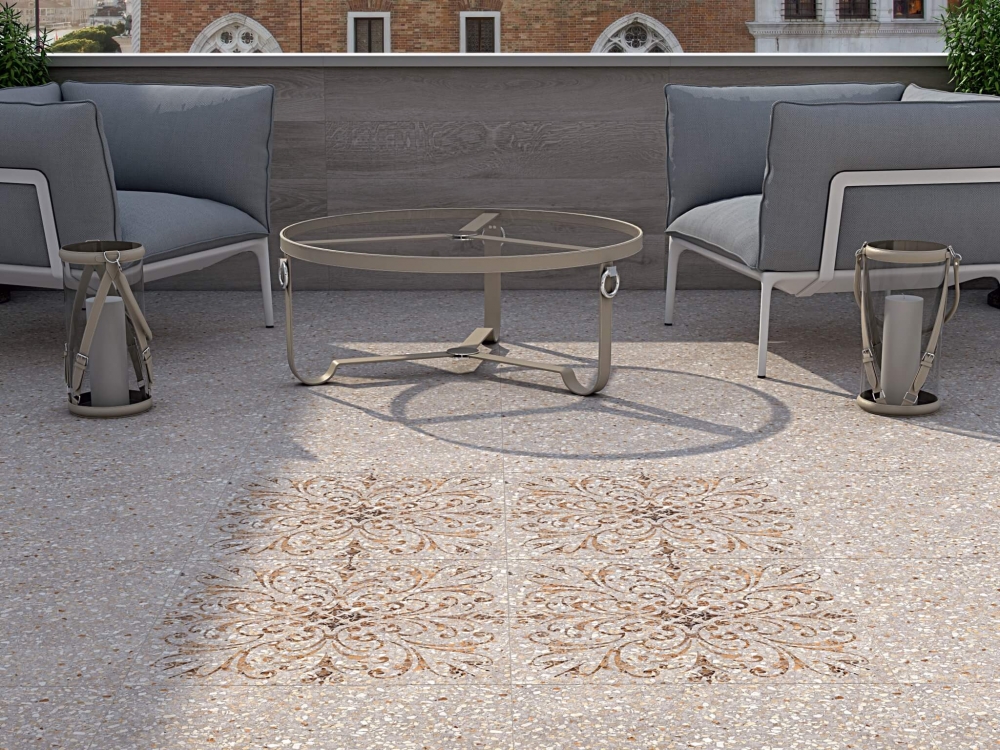 Коллекция ступеней и керамогранита Терраццо 60х60, Kerama Marazzi (Керама Марацци)