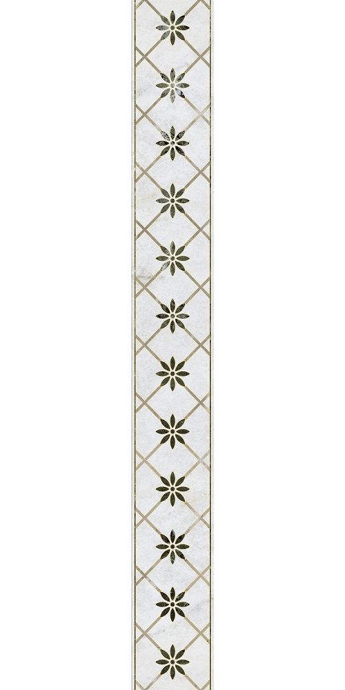 Бордюр VT\A571\11000R Серенада 1 глянцевый обрезной 60x7,2x0,9, Kerama Marazzi (Керама Марацци)