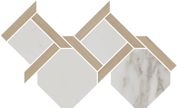 Декор ID168 Монте Тиберио наборный матовый 48x29,5x0,9, Kerama Marazzi (Керама Марацци)