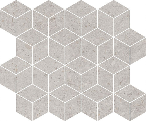 Декор T017\14053 Риккарди мозаичный серый светлый матовый 45x37,5x1, Kerama Marazzi (Керама Марацци)