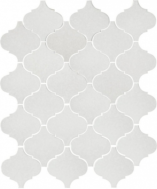 Плитка 65000 Арабески белый глянцевый 26x30x0,7, Kerama Marazzi (Керама Марацци)