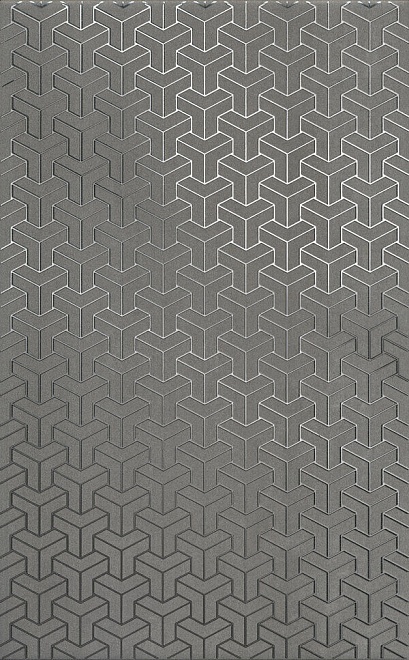 Декор HGD\C371\6399 Ломбардиа серый темный матовый 25x40x0,8, Kerama Marazzi (Керама Марацци)