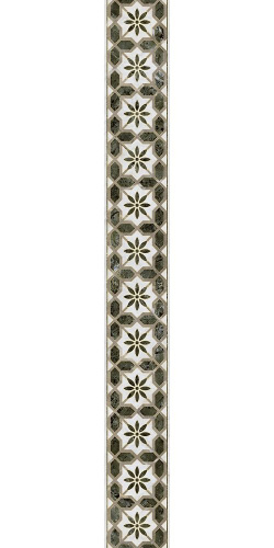 Бордюр VT\A573\11000R Серенада 3 глянцевый обрезной 60x7,2x0,9, Kerama Marazzi (Керама Марацци)