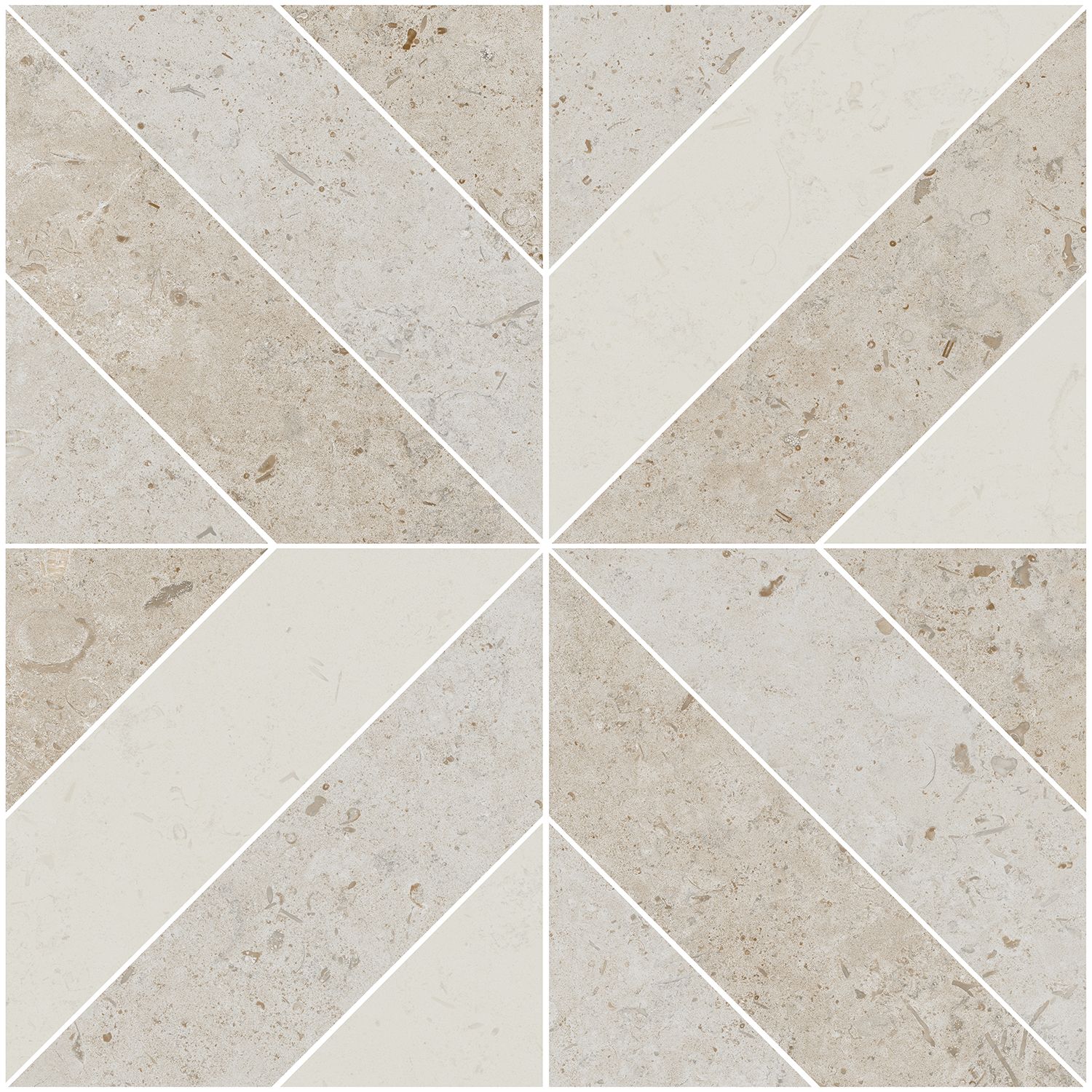 Декор ID125T Про Лаймстоун бежевый матовый 60x60x0,9, Kerama Marazzi (Керама Марацци)