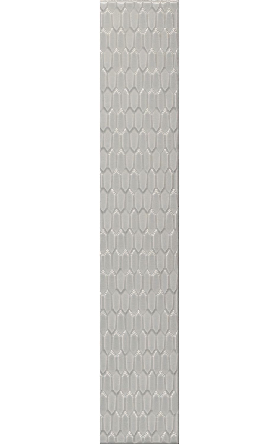 Бордюр LSB002 Левада серый светлый глянцевый 40x7x0,9, Kerama Marazzi (Керама Марацци)
