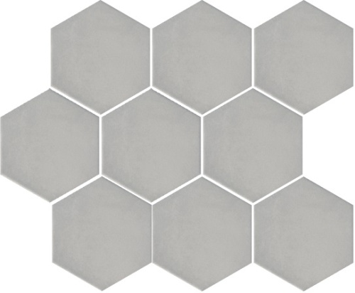 Керамогранит SG1003N Тюрен серый матовый из 9 частей 12x10,4x0,7, Kerama Marazzi (Керама Марацци)