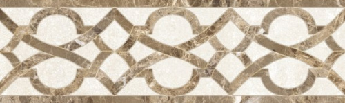 Бордюр 010212001897 Глория беж 02 матовая 25х7,5, Gracia Ceramica