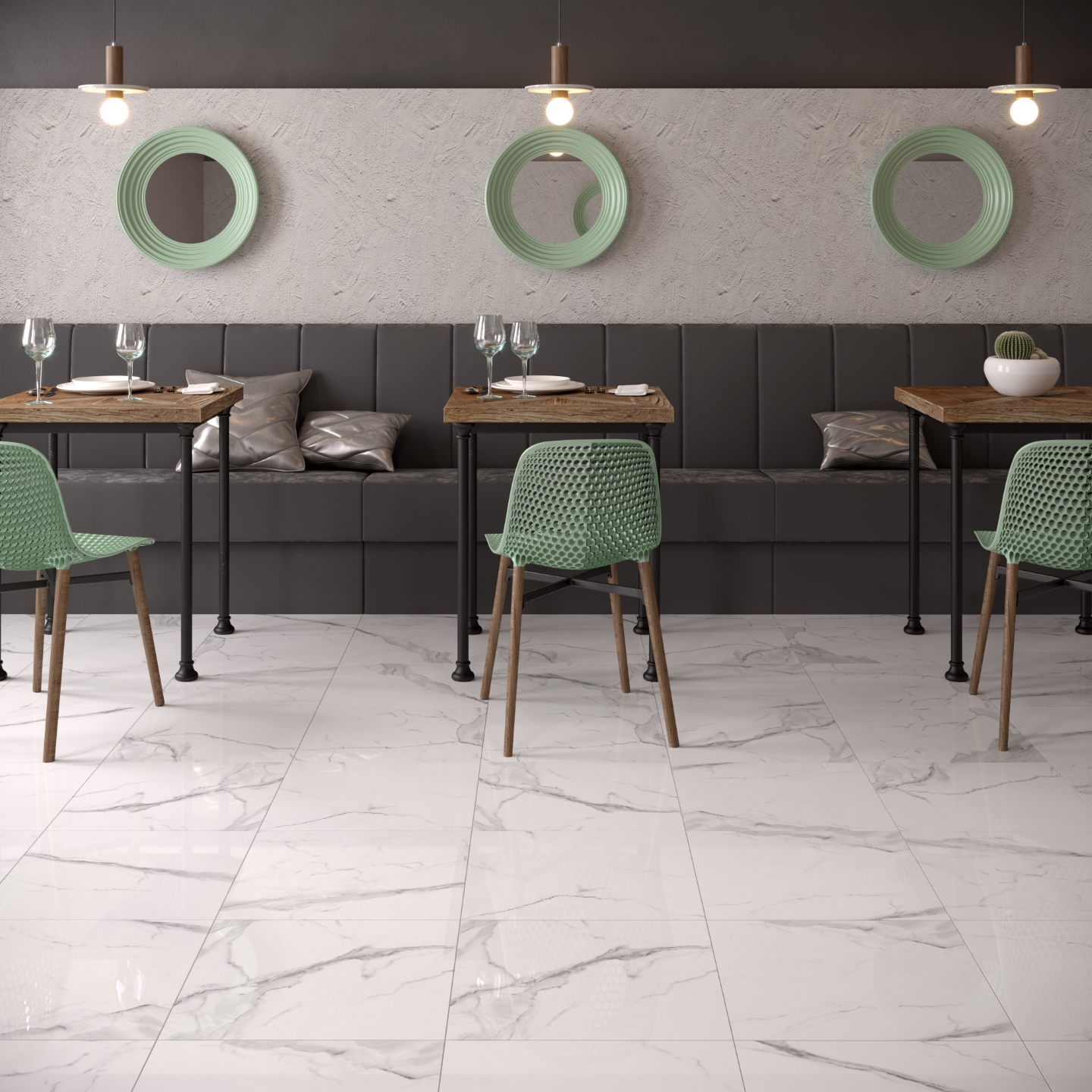  Коллекция плитки и керамогранита Carrara (Каррара) 45х45, Gracia Ceramica (Грация Керамика)