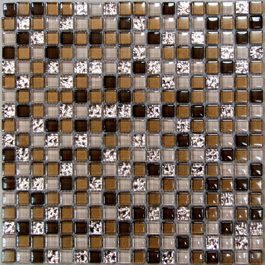  Ochre Rust мозаика стеклянная 30х30, Bonaparte (Бонапарт)