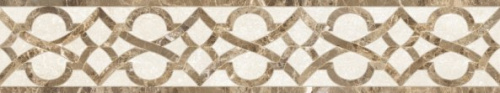 Бордюр 010212001896 Глория беж 01 матовая 40х7,5, Gracia Ceramica