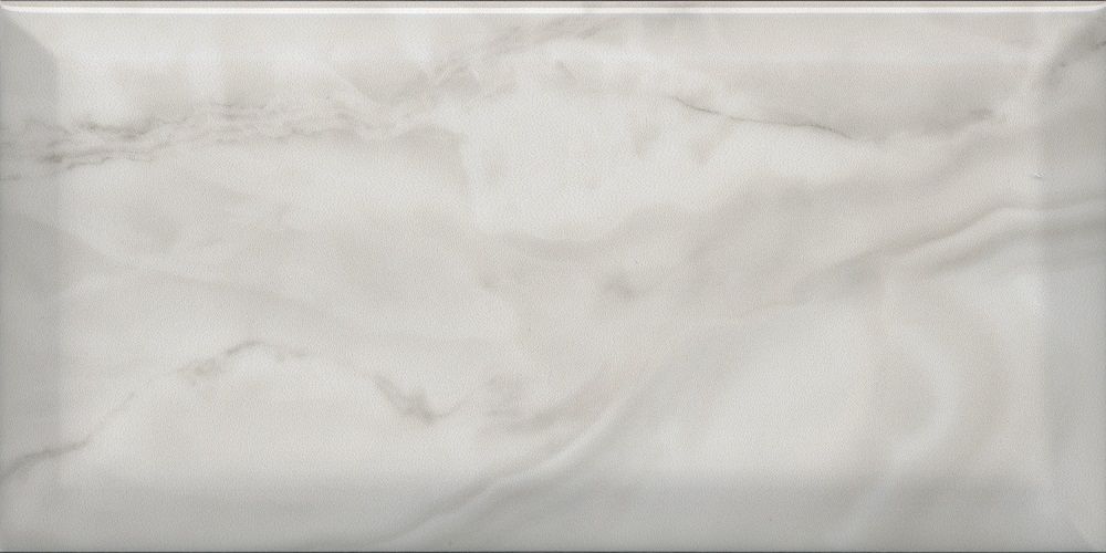 Плитка 19075 Сеттиньяно белый грань глянцевый 9,9x20x0,92, Kerama Marazzi (Керама Марацци)