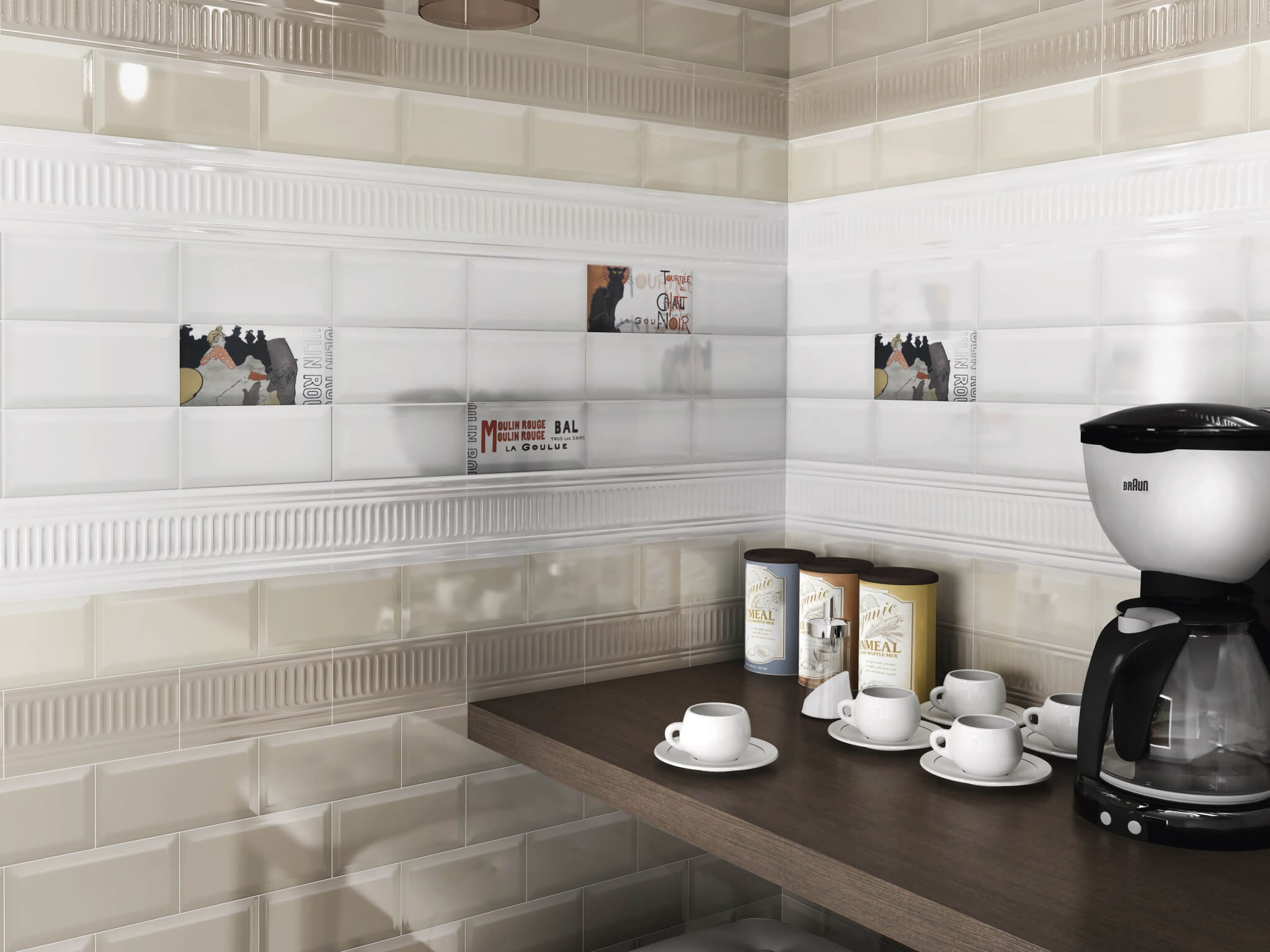 Коллекция плитки Бланше 9,9х20, Kerama Marazzi (Керама Марацци)