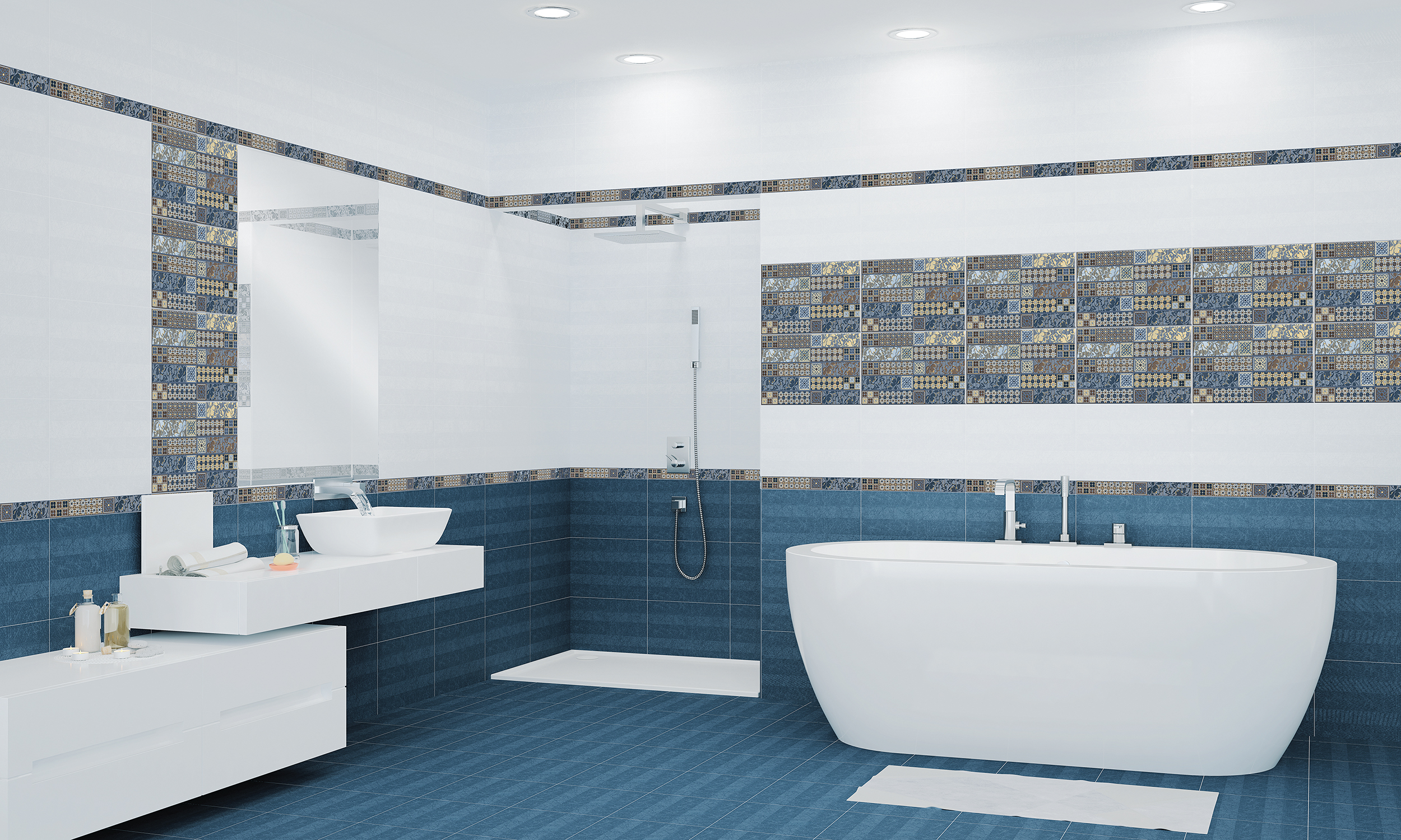  Коллекция плитки Камлот Индиго 27,8х40,5, Azori (Азори)