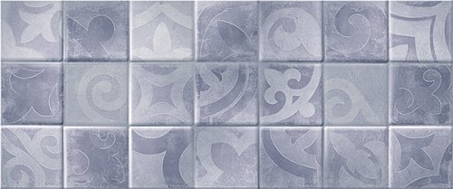 Плитка 010100001217 Folk (Фолк) blue wall 02 глянцевая 25х60, Gracia Ceramica