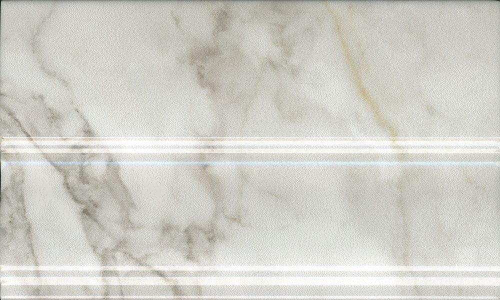  Плинтус FMB032 Кантата белый глянцевый 25x15x1,5, Kerama Marazzi (Керама Марацци)