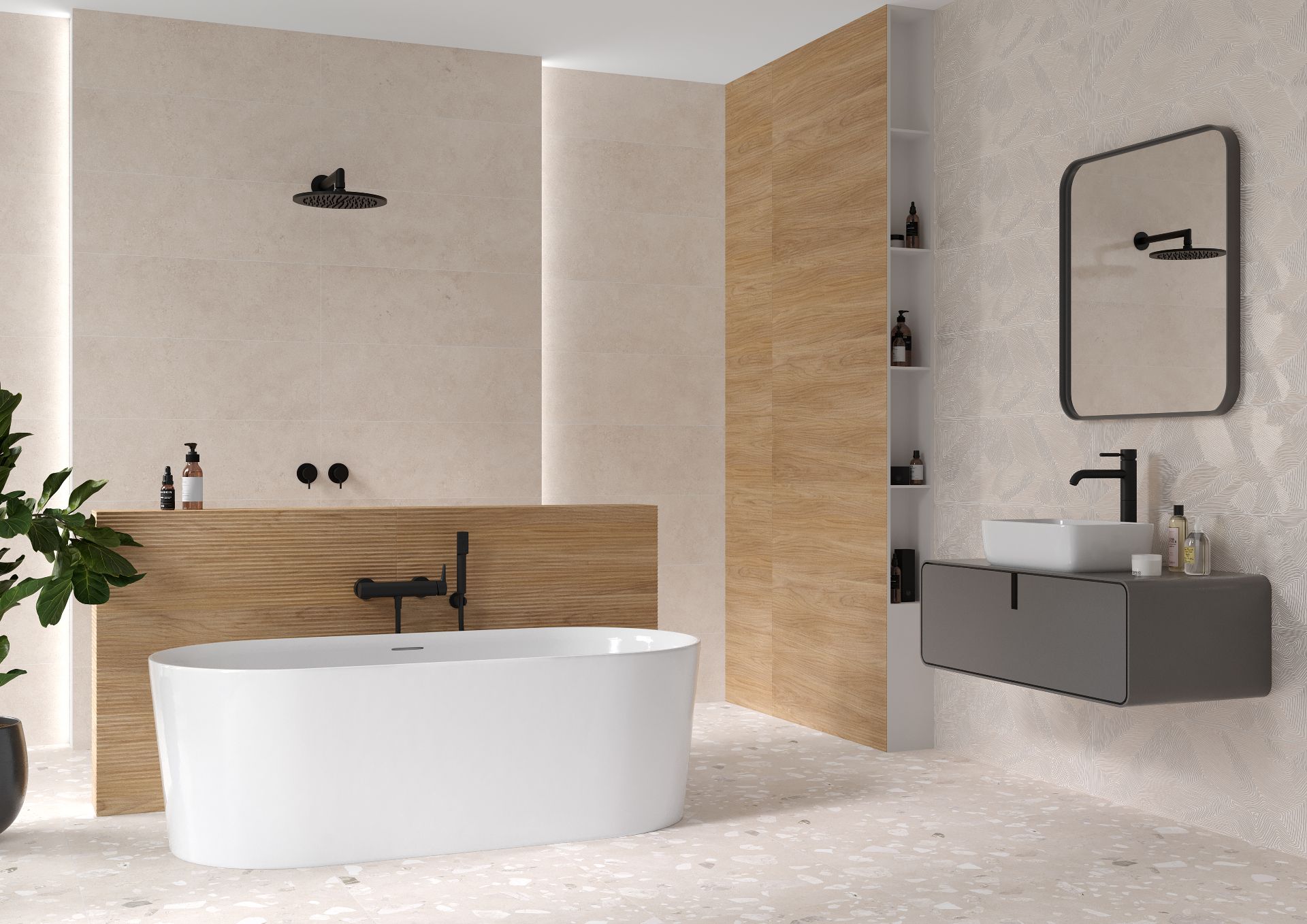  Коллекция плитки и керамогранита Nendo (Нендо) 30х90, Gracia Ceramica (Грация Керамика)