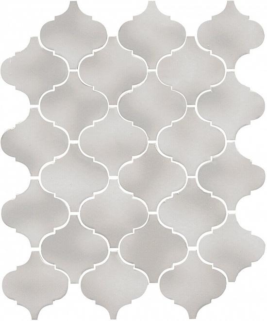Плитка 65011 Арабески Майолика серый светлый глянцевый 26x30x0,7, Kerama Marazzi (Керама Марацци)
