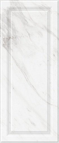 Плитка 010100001218 Noir (Нуар) white wall 01 глянцевая 25х60, Gracia Ceramica