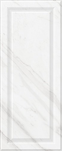 Плитка 010100001218 Noir (Нуар) white wall 01 глянцевая 25х60, Gracia Ceramica